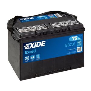 EB758 Exide Excell Car Battery G78SE