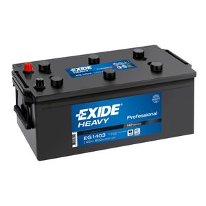 W627SE Exide Heavy Duty Commercial Professional Battery 12V 140Ah EG1403