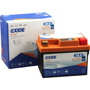 ELTZ7S Exide Li-Ion Lithium Motorbike Battery 12V 