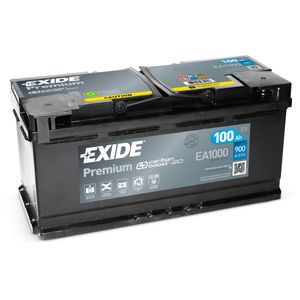 EA1000 Exide Premium Car Battery 12V 100Ah - 017TE