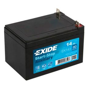 Exide EK143 AGM Auxiliary Car Battery (24410309R Twizy)