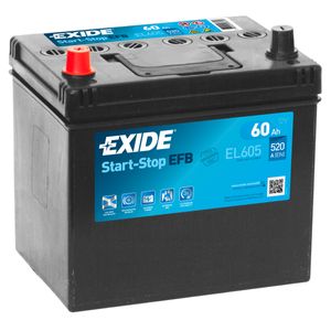 Exide 005R EFB Car Battery 60Ah EL605