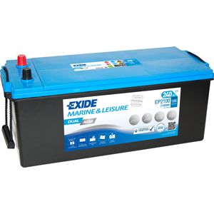 Exide EP2100 Marine Leisure DUAL AGM Battery 