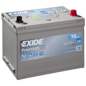 EA754 Exide Premium Car Battery 030TE