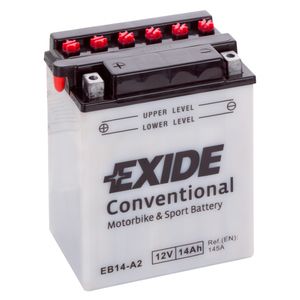 Exide EB14-A2 12V Conventional Motorcycle Battery