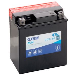 ETX7L-BS Exide Quad Bike ATV Battery