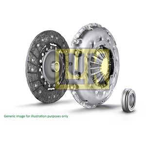 LuK Clutch Kit 3pc (Cover+Plate+Releaser) 624336700