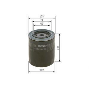 Bosch Oil Filter 0451203152
