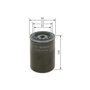 Bosch Oil Filter 0451203194