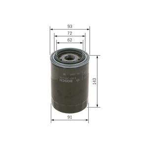 Bosch Oil Filter 0451203218