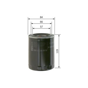 Bosch Oil Filter 0986452000