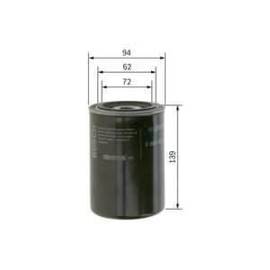 Bosch Oil Filter 0986452001