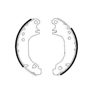 Bosch Brake Shoes Set 0986487274