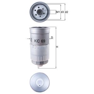 Mahle Fuel Filter KC69