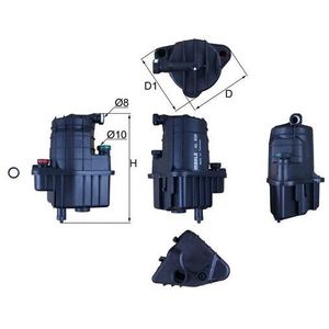 Mahle Fuel Filter KL832D