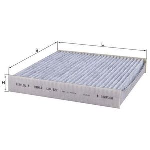 Mahle Pollen / Cabin Filter LAK922