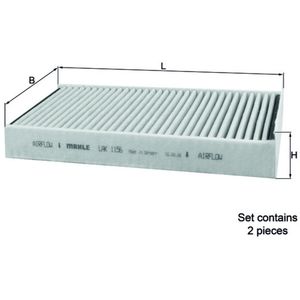 Mahle Pollen / Cabin Filter LAK1156/S