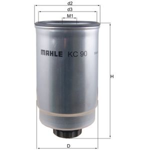 Mahle Fuel Filter KC90