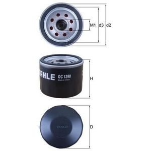 Mahle Oil Filter OC1290
