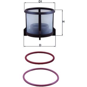 Mahle Fuel Filter KX72D2