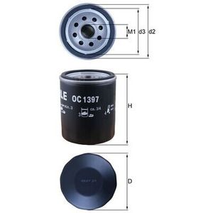 Mahle Oil Filter OC1397