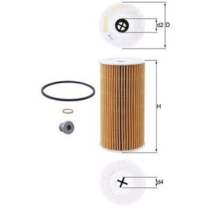 Mahle Oil Filter OX365/1D