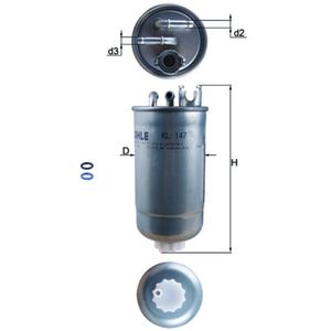 Mahle Fuel Filter KL147D
