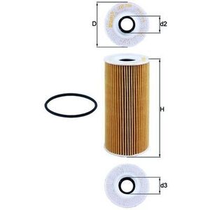 Mahle Oil Filter OX366D