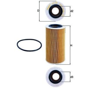 Mahle Oil Filter OX370D