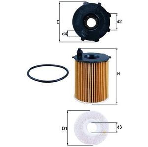 Mahle Oil Filter OX171/16D