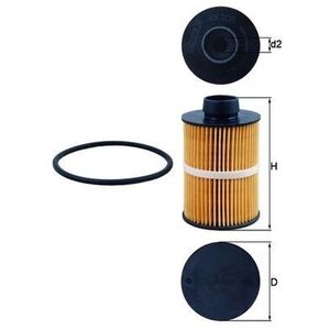 Mahle Fuel Filter KX208D
