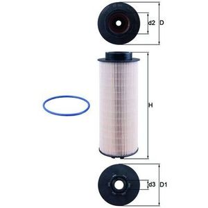 Mahle Fuel Filter KX262D