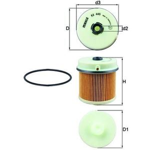 Mahle Fuel Filter KX445D