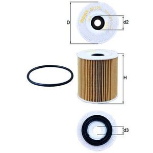 Mahle Oil Filter OX175D