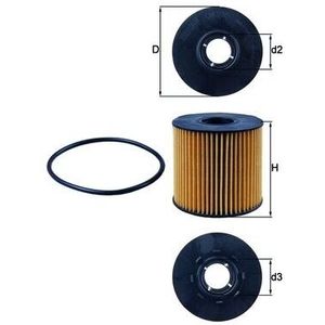 Mahle Oil Filter OX210D