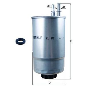 Mahle Fuel Filter KL977D