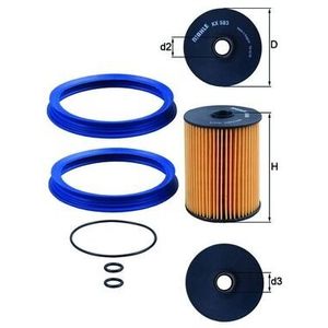 Mahle Fuel Filter KX503D