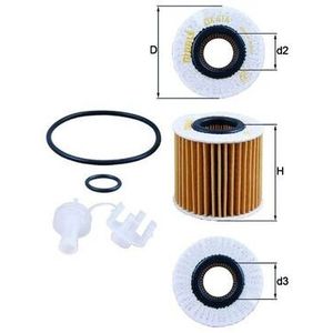 Mahle Oil Filter OX414D1