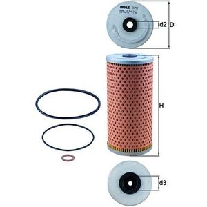 Mahle Oil Filter OX92D
