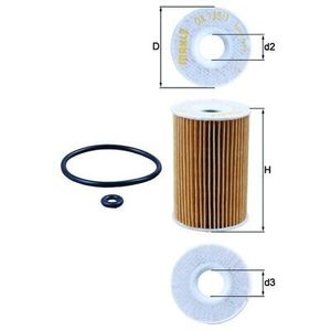 Mahle Oil Filter OX135/1D