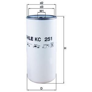 Mahle Fuel Filter KC251