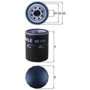Mahle Oil Filter OC1414