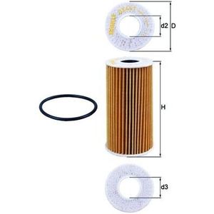 Mahle Oil Filter OX441D