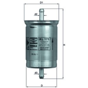 Mahle Fuel Filter KL171