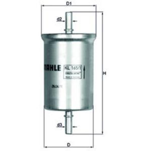 Mahle Fuel Filter KL165/1