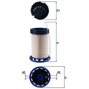 Mahle Fuel Filter KX492