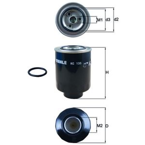 Mahle Fuel Filter KC135D
