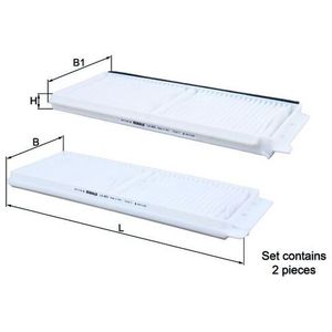 Mahle Pollen / Cabin Filter LA483/S