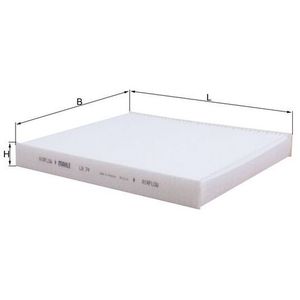 Mahle Pollen / Cabin Filter LA74