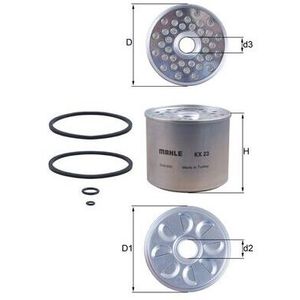 Mahle Fuel Filter KX23D